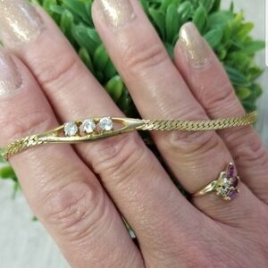 Vintage Goldtone Chain Bracelet